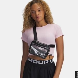 Under Armour Clear Black Waist Pack Crossbody Beltbag